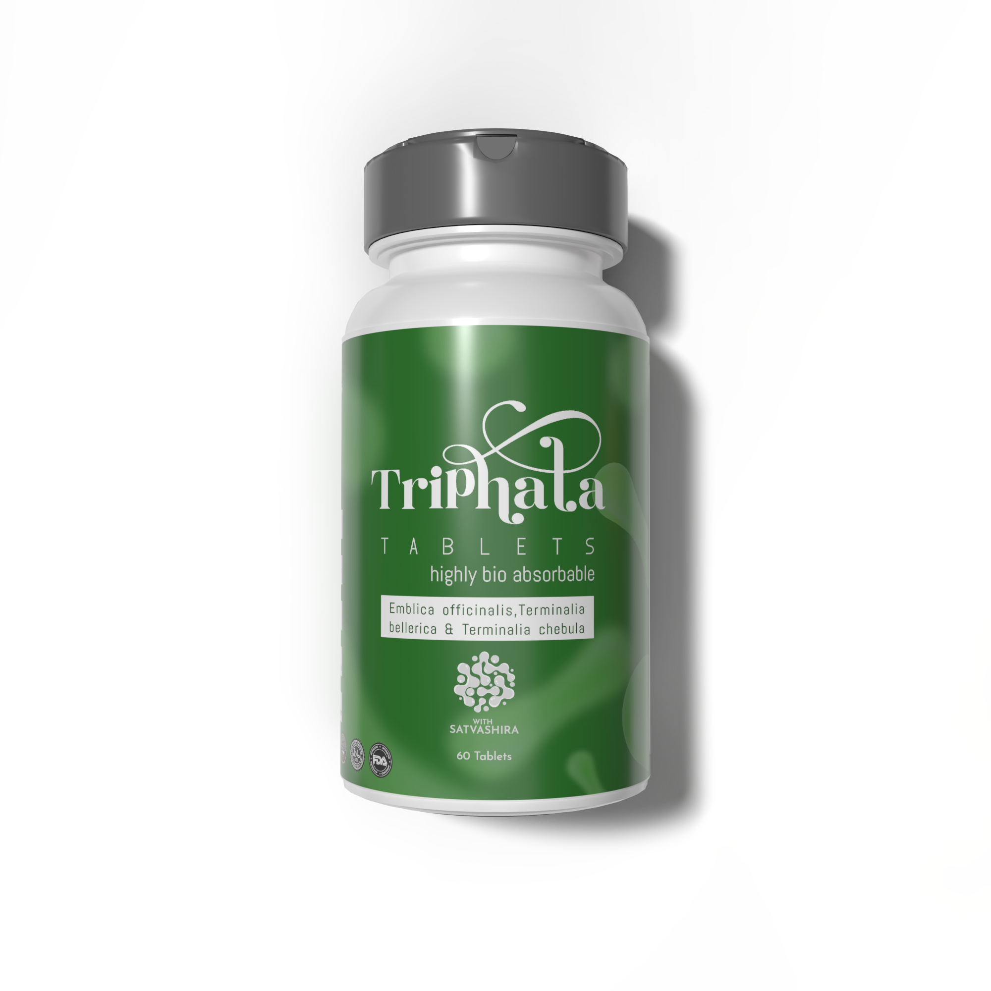 Organic Bio Triphala and Probiotic (60 Tablets)